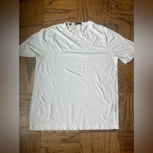 White mens t shirt SAKS 5th Ave SIZE LARGE